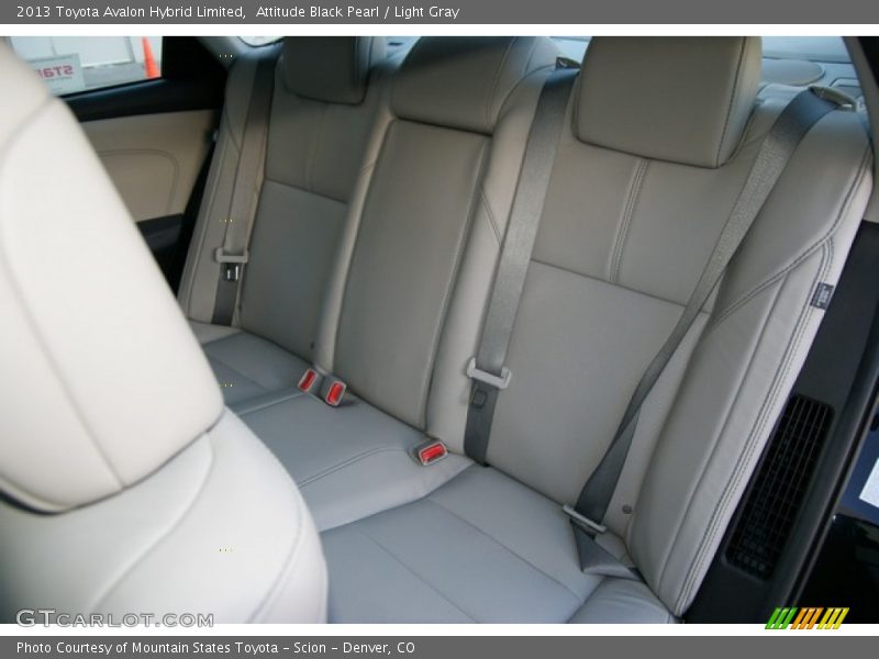 Attitude Black Pearl / Light Gray 2013 Toyota Avalon Hybrid Limited