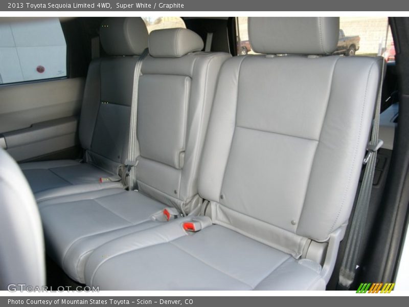Super White / Graphite 2013 Toyota Sequoia Limited 4WD