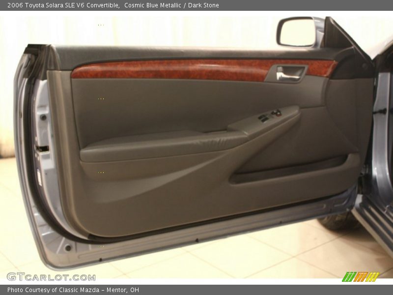 Cosmic Blue Metallic / Dark Stone 2006 Toyota Solara SLE V6 Convertible