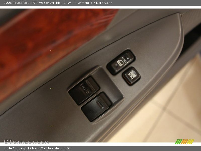 Cosmic Blue Metallic / Dark Stone 2006 Toyota Solara SLE V6 Convertible