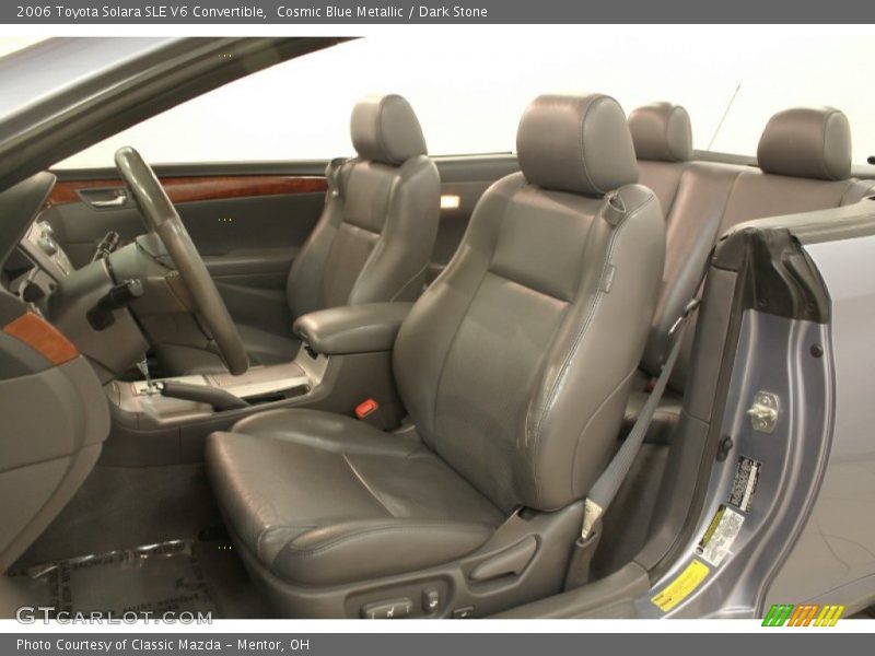 Cosmic Blue Metallic / Dark Stone 2006 Toyota Solara SLE V6 Convertible