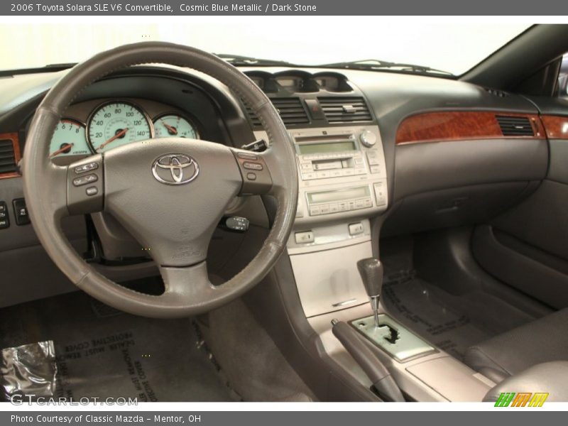 Cosmic Blue Metallic / Dark Stone 2006 Toyota Solara SLE V6 Convertible