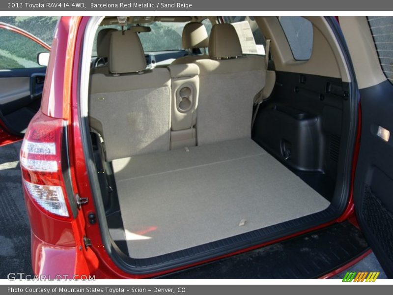 Barcelona Red Metallic / Sand Beige 2012 Toyota RAV4 I4 4WD