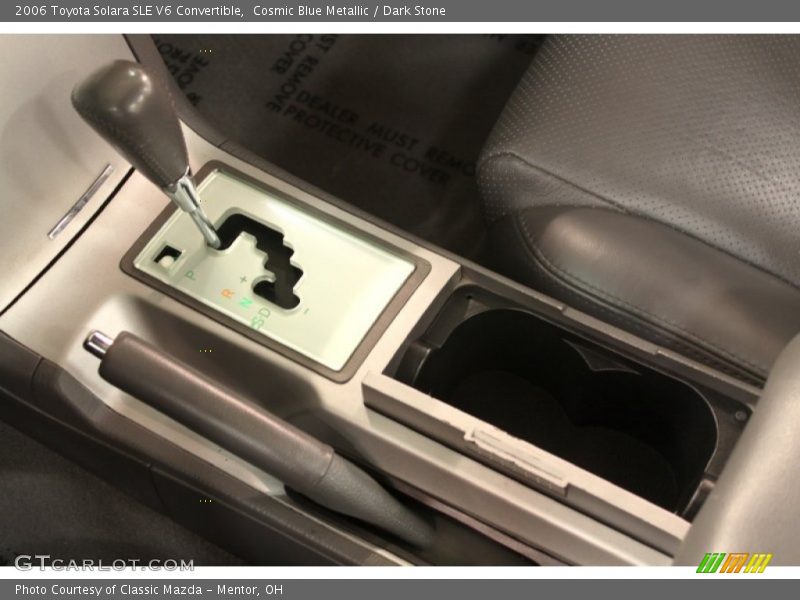 Cosmic Blue Metallic / Dark Stone 2006 Toyota Solara SLE V6 Convertible