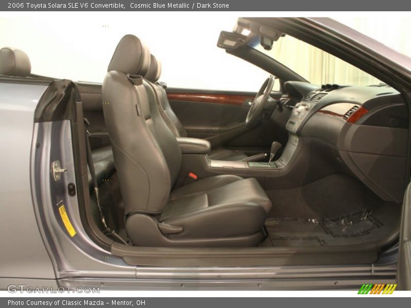 Cosmic Blue Metallic / Dark Stone 2006 Toyota Solara SLE V6 Convertible