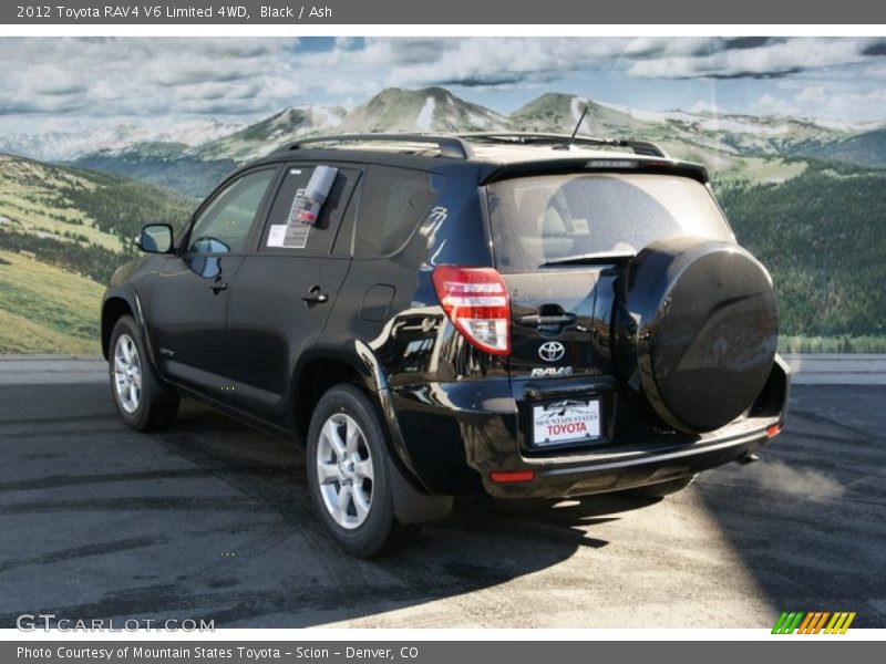 Black / Ash 2012 Toyota RAV4 V6 Limited 4WD