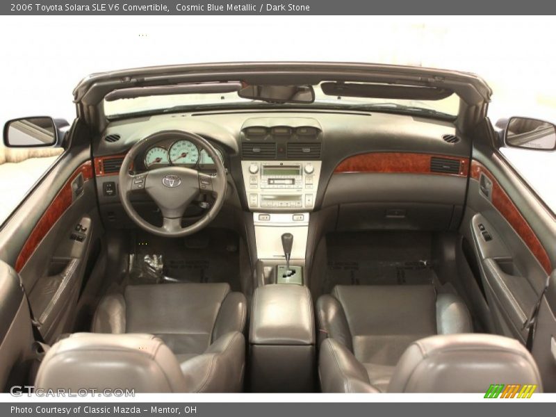 Cosmic Blue Metallic / Dark Stone 2006 Toyota Solara SLE V6 Convertible