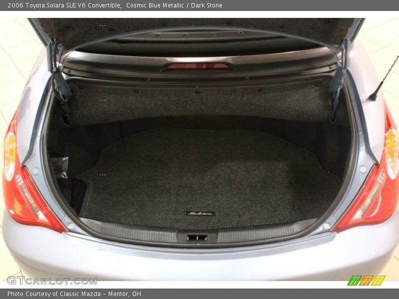 Cosmic Blue Metallic / Dark Stone 2006 Toyota Solara SLE V6 Convertible