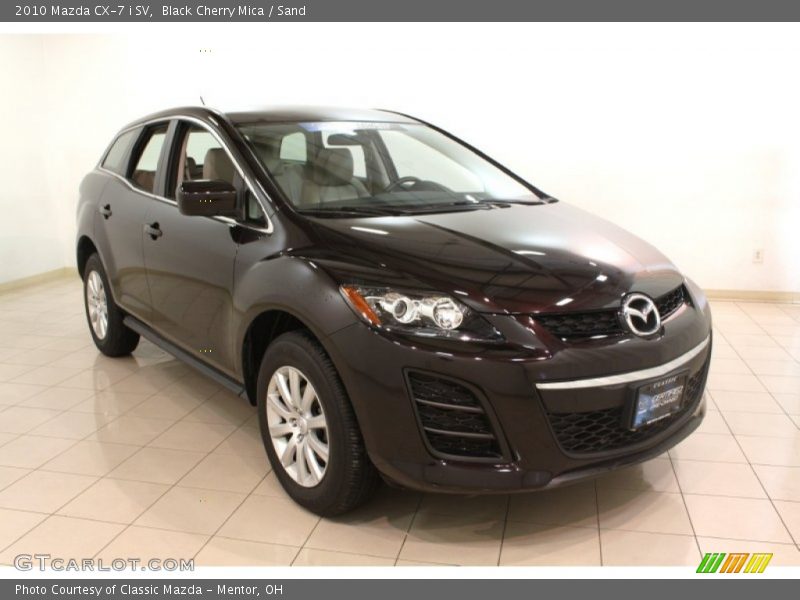 Black Cherry Mica / Sand 2010 Mazda CX-7 i SV