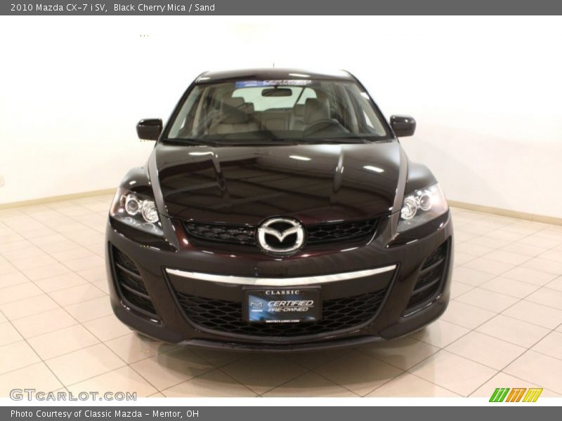 Black Cherry Mica / Sand 2010 Mazda CX-7 i SV