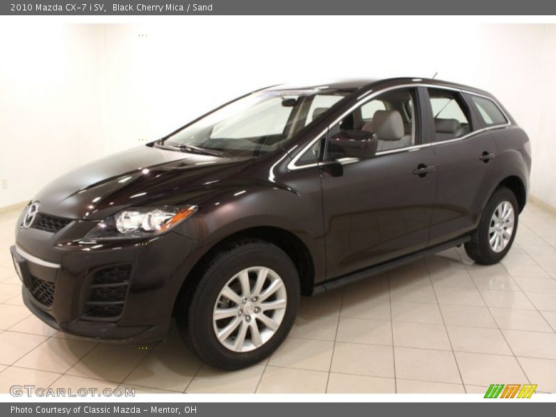 Black Cherry Mica / Sand 2010 Mazda CX-7 i SV