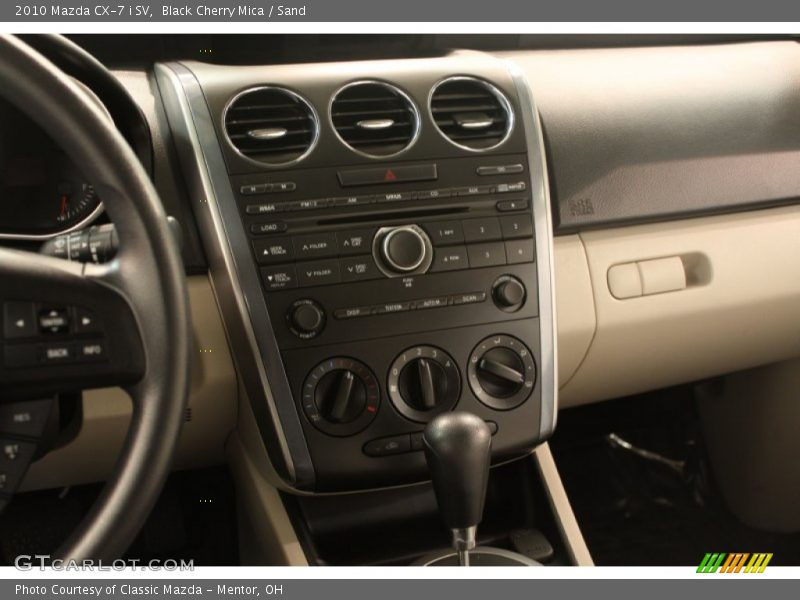 Black Cherry Mica / Sand 2010 Mazda CX-7 i SV