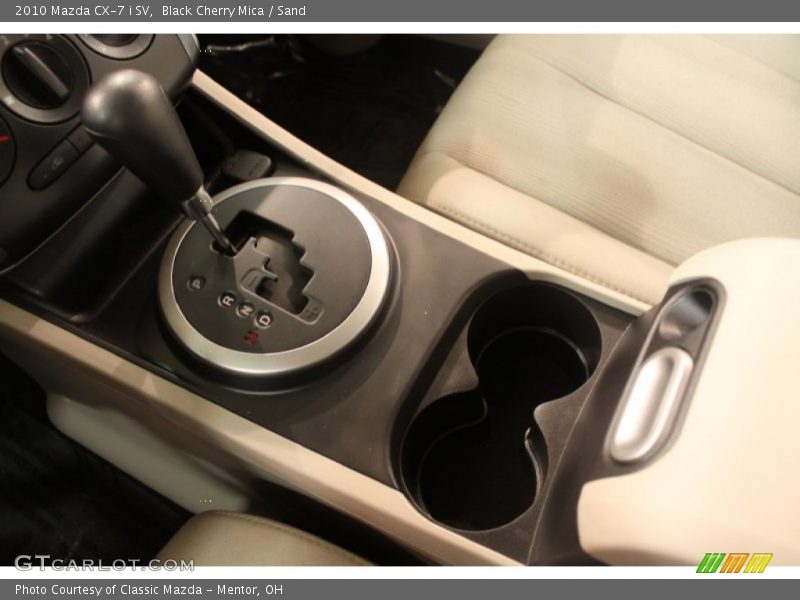 Black Cherry Mica / Sand 2010 Mazda CX-7 i SV