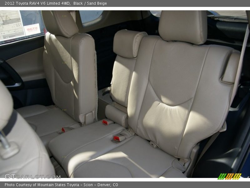Black / Sand Beige 2012 Toyota RAV4 V6 Limited 4WD