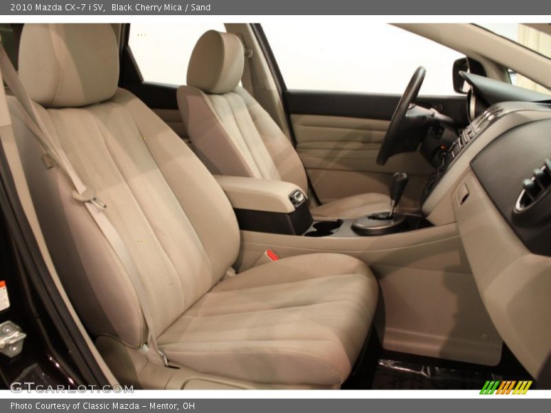 Black Cherry Mica / Sand 2010 Mazda CX-7 i SV