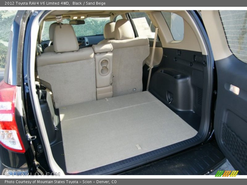 Black / Sand Beige 2012 Toyota RAV4 V6 Limited 4WD