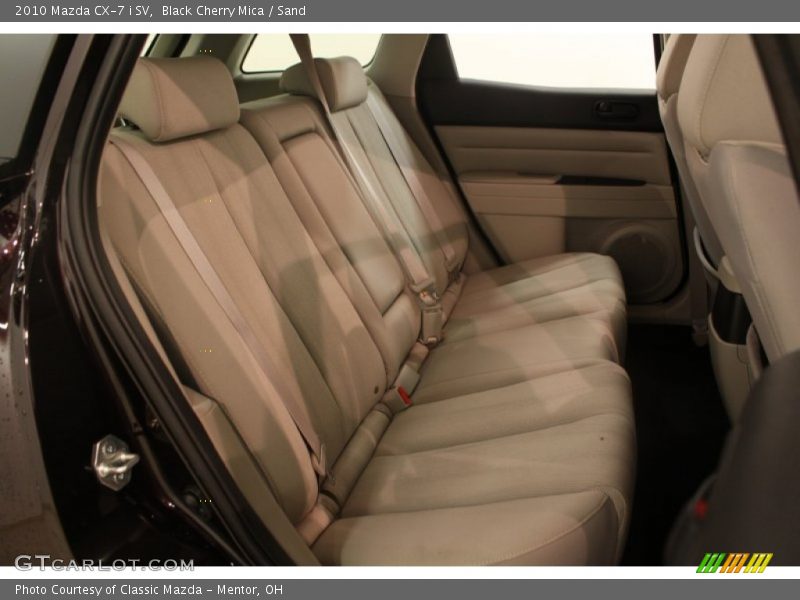 Black Cherry Mica / Sand 2010 Mazda CX-7 i SV