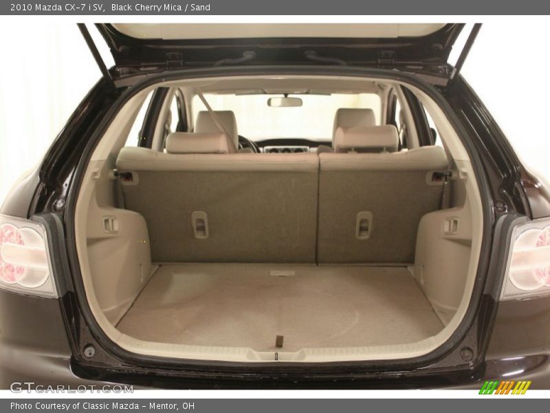 Black Cherry Mica / Sand 2010 Mazda CX-7 i SV