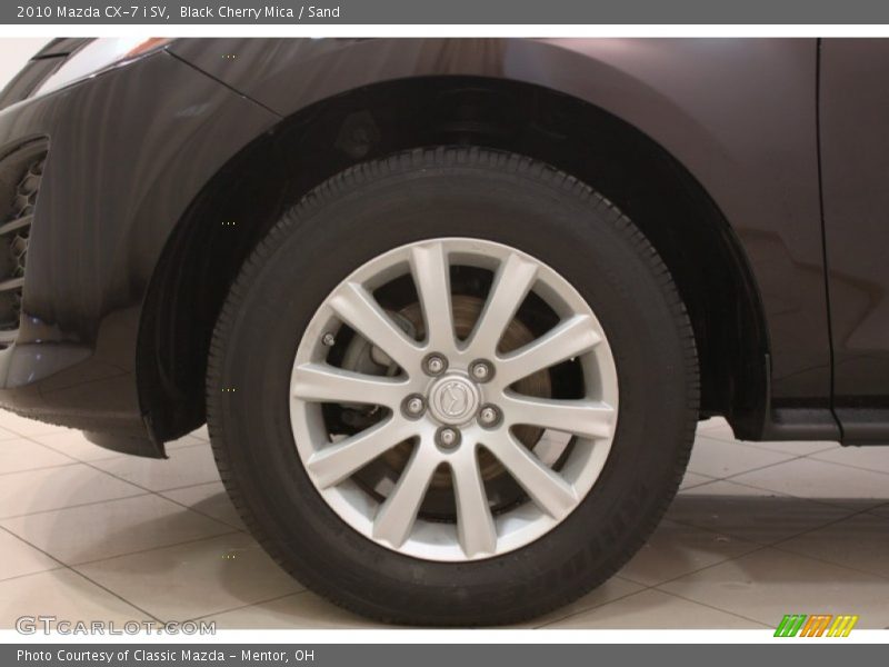 Black Cherry Mica / Sand 2010 Mazda CX-7 i SV