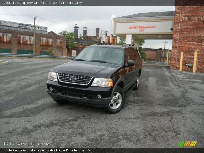 Black / Graphite Grey 2003 Ford Explorer XLT 4x4