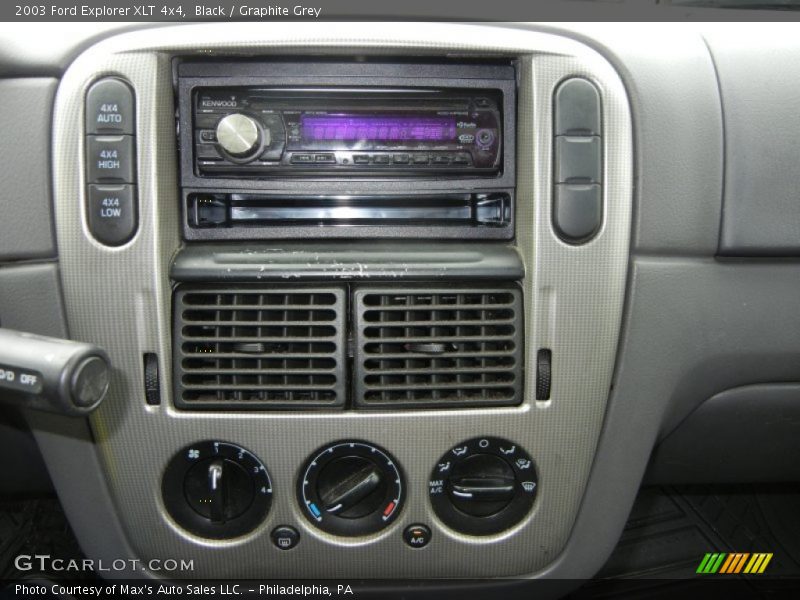 Black / Graphite Grey 2003 Ford Explorer XLT 4x4