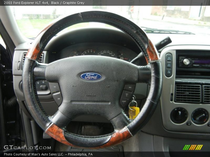 Black / Graphite Grey 2003 Ford Explorer XLT 4x4