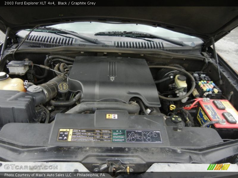 Black / Graphite Grey 2003 Ford Explorer XLT 4x4