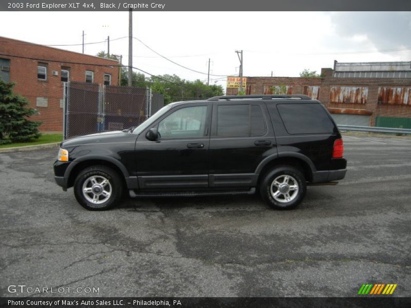 Black / Graphite Grey 2003 Ford Explorer XLT 4x4