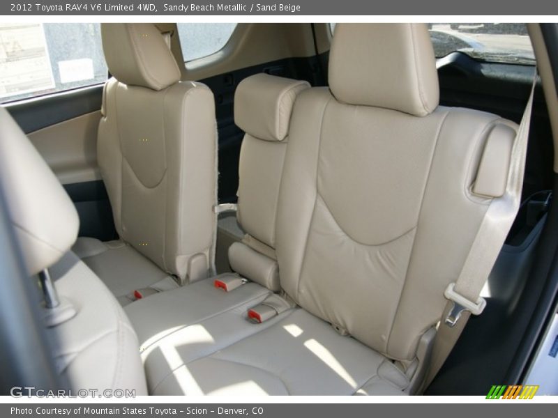 Sandy Beach Metallic / Sand Beige 2012 Toyota RAV4 V6 Limited 4WD