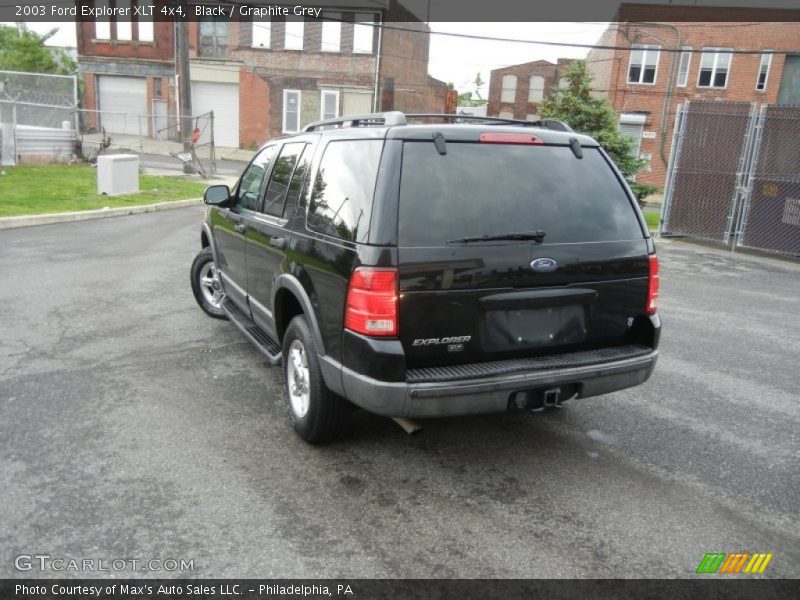 Black / Graphite Grey 2003 Ford Explorer XLT 4x4