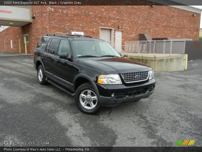 Black / Graphite Grey 2003 Ford Explorer XLT 4x4