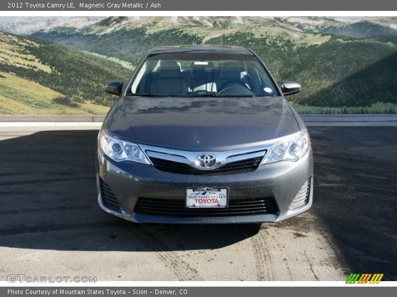 Magnetic Gray Metallic / Ash 2012 Toyota Camry LE