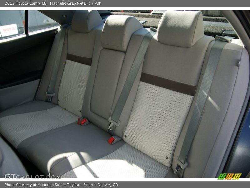 Magnetic Gray Metallic / Ash 2012 Toyota Camry LE