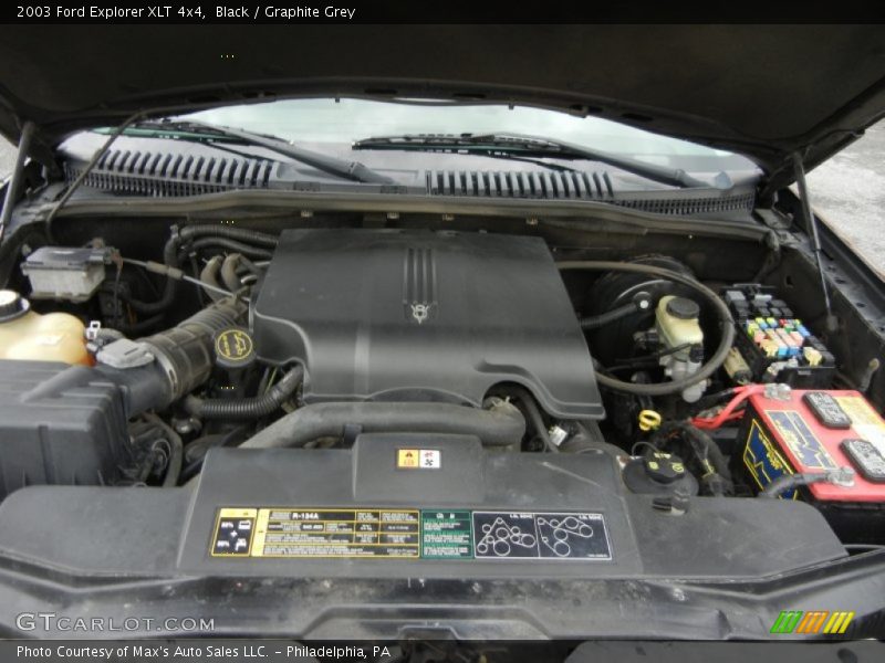 Black / Graphite Grey 2003 Ford Explorer XLT 4x4
