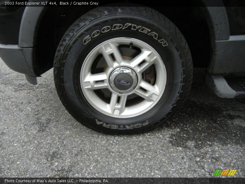 Black / Graphite Grey 2003 Ford Explorer XLT 4x4