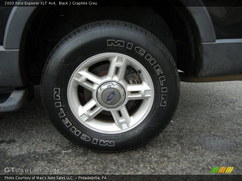 Black / Graphite Grey 2003 Ford Explorer XLT 4x4