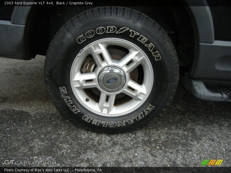 Black / Graphite Grey 2003 Ford Explorer XLT 4x4