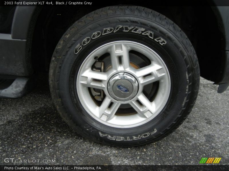 Black / Graphite Grey 2003 Ford Explorer XLT 4x4