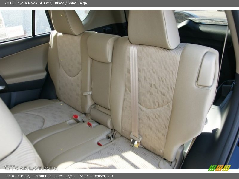 Black / Sand Beige 2012 Toyota RAV4 I4 4WD