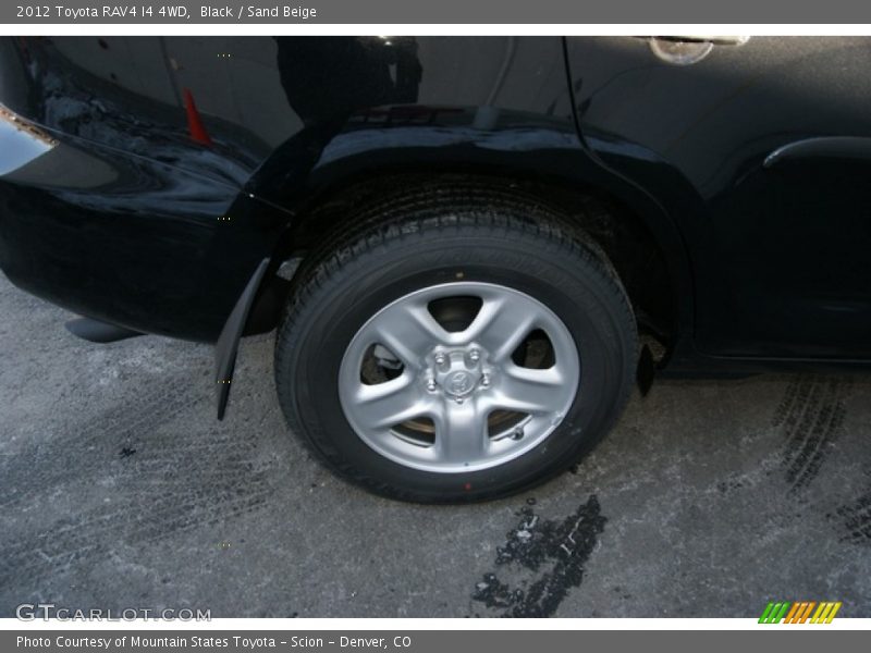 Black / Sand Beige 2012 Toyota RAV4 I4 4WD