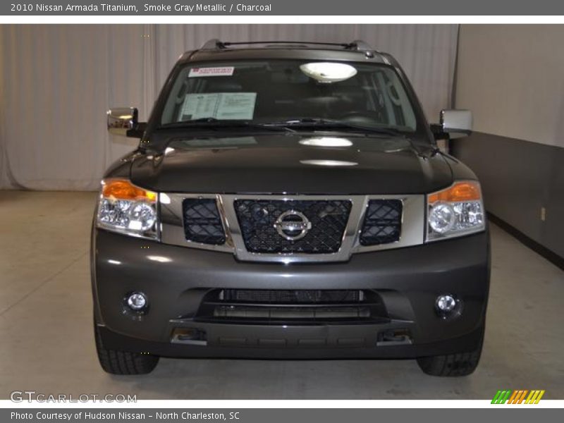 Smoke Gray Metallic / Charcoal 2010 Nissan Armada Titanium
