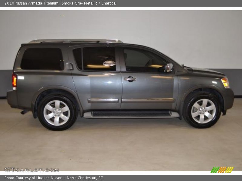 Smoke Gray Metallic / Charcoal 2010 Nissan Armada Titanium
