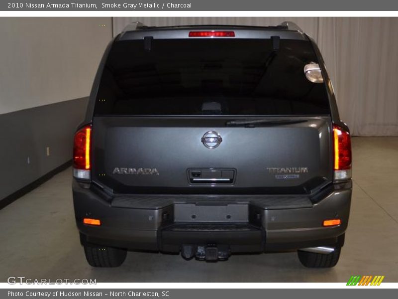Smoke Gray Metallic / Charcoal 2010 Nissan Armada Titanium