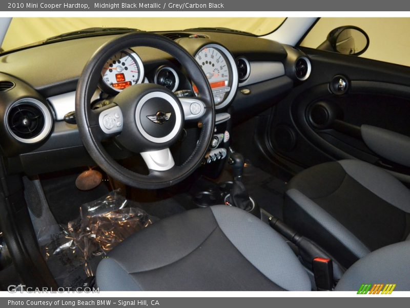 Midnight Black Metallic / Grey/Carbon Black 2010 Mini Cooper Hardtop