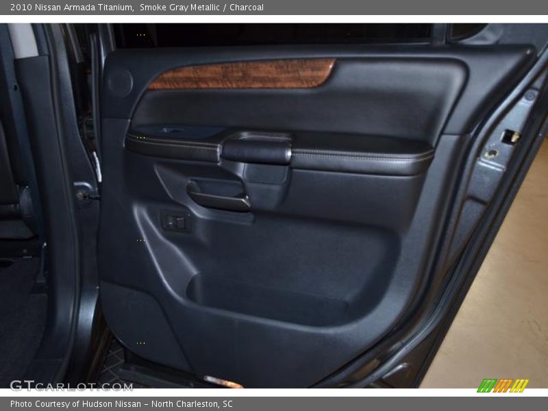 Smoke Gray Metallic / Charcoal 2010 Nissan Armada Titanium