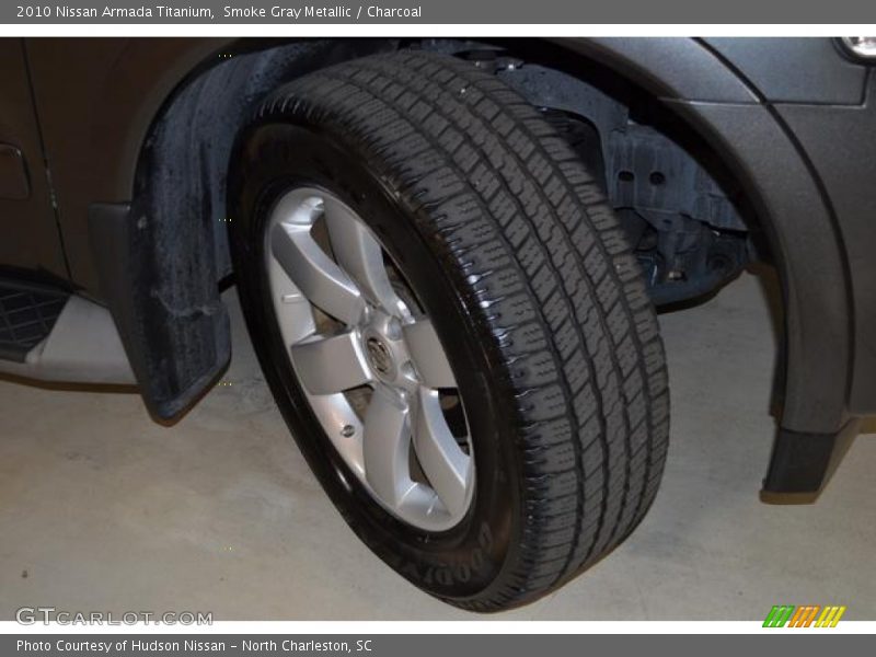 Smoke Gray Metallic / Charcoal 2010 Nissan Armada Titanium