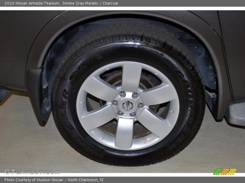 Smoke Gray Metallic / Charcoal 2010 Nissan Armada Titanium