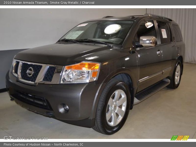 Smoke Gray Metallic / Charcoal 2010 Nissan Armada Titanium