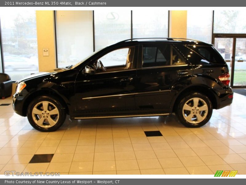 Black / Cashmere 2011 Mercedes-Benz ML 350 4Matic