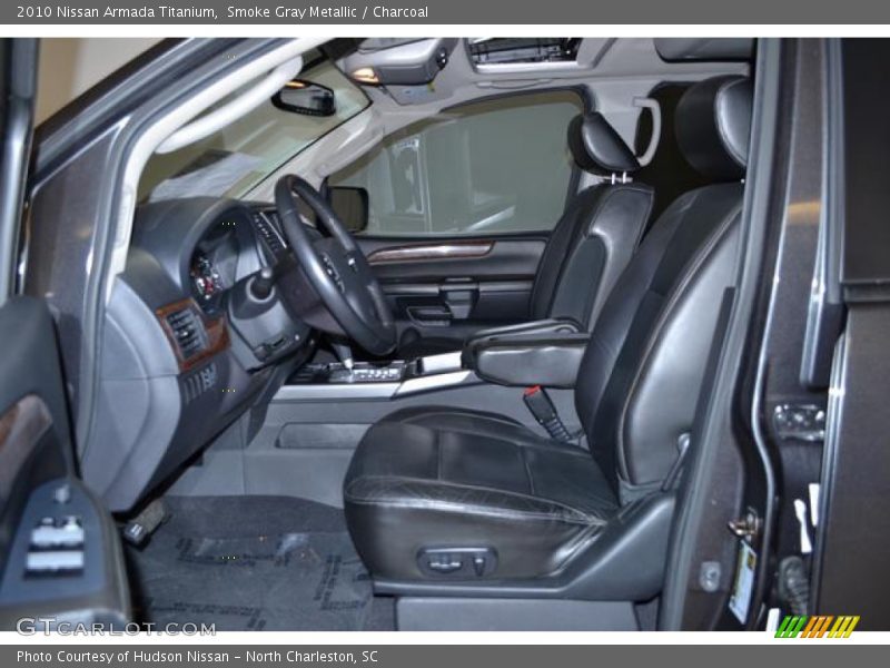 Smoke Gray Metallic / Charcoal 2010 Nissan Armada Titanium